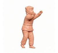 UnifearPro Figurina Umana in Miniatura Non Dipinto Figura in 1/64, Compatto, Modellini di Persone, per Esposizione, Modellisti, Ragazza