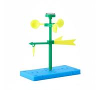 UnifearPro Indicatore Bambini Banderuola Vessillo Kit Scienza Plastica Fai da Te Educativo Assemblaggio Chiaramente Visibile Rotazione Facile Stimola