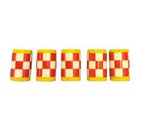 UnifearPro Miniature Traffic Cone Cono Stradale Miniatura Barile Traffico Modellino Resina Accessorio Diorama Effetto Espositivo Migliora La Credibilità E, Giallo