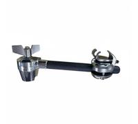UnifearPro Morsetto Piatti Batteria Supporto Piatti Staffa Batteria Braccio Piatti Montaggio Percussioni Compatibile con Vari Supporti con Pinza Dentellata E, Serrated Clamp