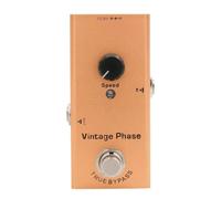 UnifearPro Pedale Passaggio Bypassaggio di Lunga | Pedalboard-Friendly, Interruttore a Pedale per Chitarra, in Metallo, Footswitch, Concerti, Sala Prove, Chitarristi, Arancione, Psichedelico