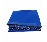 UnifearPro Rete per Trampolino Bambini Rete di Protezione per Salto Recinzione Resistente in PP con Anelli Triangolari Metallici per Uso Quotidiano Adatta a, Blu, 1.8 1.8m