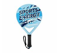 UnifearPro Training Tennis Racket Racchetta Padel Allenamento Pratica Gioco EVA Durevoli 48 Fori Più Rapido Peso Leggero, Azzurro, Blu, Bianco
