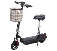 Unificare M5 Monopattino Elettrico con Sedile, Motore 350W, Batteria 24V 12Ah, Velocità Massima 20km/h, Autonomia 12km, Freno a Tamburo - Nouvo