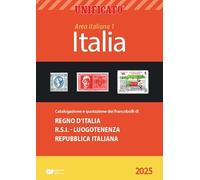 UNIFICATO AREA ITALIANA 1 - ITALIA 2025 - CATALOGO PER FRANCOBOLLI