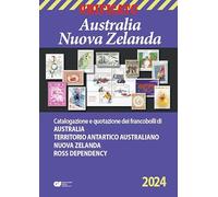 UNIFICATO AUSTRALIA E NUOVA ZELANDA 2024 - CATALOGO PER FRANCOBOLLI