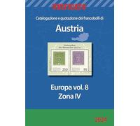 UNIFICATO EUROPA VOL. 8 AUSTRIA 2024 CATALOGO PER FRANCOBOLLI