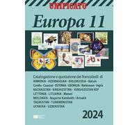 UNIFICATO EUROPA VOLUME 11 2024 - CATALOGO PER FRANCOBOLLI