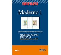 UNIFICATO MODERNO 1 2025 - CATALOGO PER FRANCOBOLLI