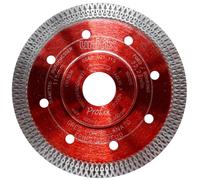 UNIFIX Disco Diamantato Professionale per Gres Porcellanato, Ceramica, Clinker, Corona Continua, 115 x 22 x 1,5 mm, Taglio a Secco