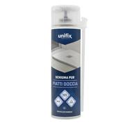 UNIFIX Schiuma Poliuretanica per Piatti Doccia, Manuale, B3, Isolamento Termico e Acustico, Riempimento Professionale, 500ml