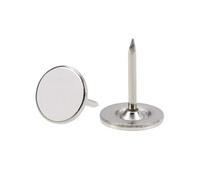 Unifizz 150 chiodi decorativi per tappezzeria, 11 mm x 13 mm, a testa piatta, per divani, sedie, testiere, tappeti, artigianato del legno