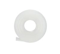 Unifizz Guaina termorestringente, diametro 12 mm, larghezza piatta 19 mm, rapporto 2:1, guaina termorestringente, 1 m, trasparente