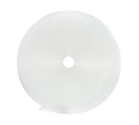 Unifizz Guaina termorestringente, diametro 12 mm, larghezza piatta 20 mm, rapporto 2:1, guaina termorestringente, 10 m, trasparente