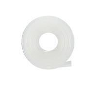 Unifizz - Tubo termorestringente, 9 mm di diametro, larghezza piatta 14 mm, rapporto 2:1, manicotto per cavi, lunghezza 1 m, colore: trasparente