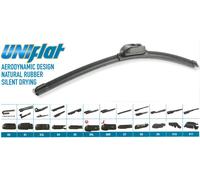 UNIFLAT 430mm Spazzola Tergicristallo Singola Parabrezza con Adattatori Helmer