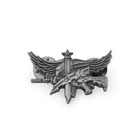 UNIFORM INSIGNIA SWAT operatore Insignia Pin - Center Mass - Senior - Argento Antico