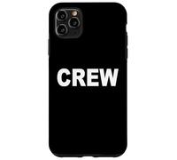 Uniforme CREW - Per il personale dell"evento, Stagehands & Tech Crew Custodia per iPhone 11 Pro Max