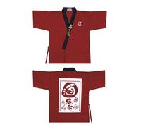 Uniforme da chef in stile giapponese Abbigliamento da lavoro per ristoranti Uniforme da cameriere Giacca da chef Kimono per Izakaya, A04-Taglia M