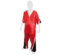 Uniforme da Kick Boxing rosso e nero in satin Adidas - 10702040 - OFFERTA