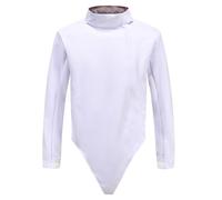 Uniforme Da Scherma, Giacca Da Scherma, Uniforme Da Allenamento for Fioretto/spada/sciabola, Standard 350N, Taglia Universale for Bambini E Adulti(32#,Right-handed)