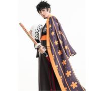 Uniforme del costume cosplay del medico di legge di Trafalgar D Water di un...