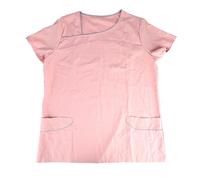 Uniforme Infermieristica, 2 Tasche Grandi Maniche Corte per Infermiera Uniforme di Motivazione Libera per Sala Operatoria (S) (M)