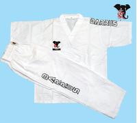 UNIFORME MICROFIBRA KICK BOXING PROFESSIONALE FULL CONTACT KARATE BOXE SUIT TUTA