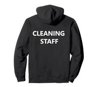 Uniforme per Il Personale di Pulizia Custode delle Pulizie (Solo Stampa su Supporto) Felpa con Cappuccio