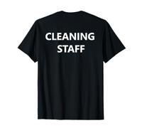 Uniforme per Il Personale di Pulizia Custode delle Pulizie (Solo Stampa su Supporto) Maglietta
