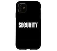 Uniforme SICUREZZA - Per guardie, buttafuori e personale dell'evento Custodia per iPhone 11
