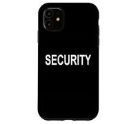 Uniforme SICUREZZA - Per guardie, buttafuori e personale dell'evento Custodia per iPhone 11