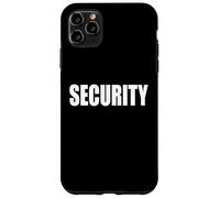 Uniforme SICUREZZA - Per guardie, buttafuori e personale dell'evento Custodia per iPhone 11 Pro Max