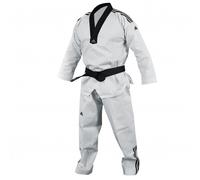 Uniforme Taekwondo Modello Adi-Club 3III collo nero White Adidas - 10352028