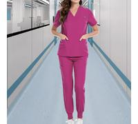 Uniformi da infermieristica Scrub Set Top e pantaloni da infermiera per il