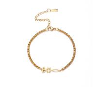 UNIFT Braccialetto con candelabro ebraico stella di David, da donna, in acciaio inox, stile retrò, Israele, candelabro, stella di David, gioielli Hanukkah, Acciaio inossidabile