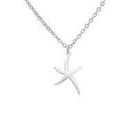 unift Collana stella del mare per le donne in acciaio inox collana ciondolo stella del mare boho ocean life gioielli da spiaggia estivi regali di amicizia, Taglia unica, Acciaio inossidabile, Nessuna