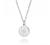 UNIFT Golden Ratio Collane per Donne Uomini Acciaio Inossidabile Geometria Sacra Fibonacci Spirale Numeri Golden Ratio Ciondolo Collana Scienza Gioielli Math Lover Architetto Regali, Taglia unica