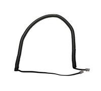 Unify optiPoint 500 Curly Cord cavo telefonico Nero