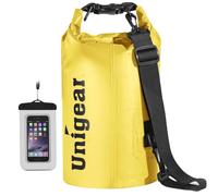 Unigear Borsa Impermeabile (2L/5L/10L/20L/30L/40L/55L) per Attività all'Aria Aperta e Sport Acquatici, Campeggio, Kayak, Pesca, con Custodia Impermeabile per Cellulare