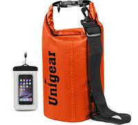 Unigear Borsa Impermeabile, Borse Impermeabile Secco Borsa per Escursionismo, Kayak, Pesca, Rafting, Campeggio, Sci con Omaggio Gratuito Cassa Del Telefono Impermeabile