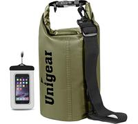 Unigear Borsa impermeabile impermeabile con custodia per telefono e tracolla lunga regolabile per barca, kayak, pesca, Rafting, nuoto, campeggio, snowboard 2L/5L/10L/20L/30L/40L