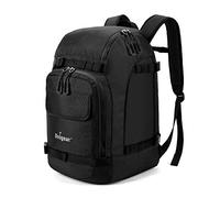Unigear Borse per Scarponi Sci, 50L Zaino per Scarponi da Sci Snowboard con Sistema Molle Negozio Attrezzatura Inclusa Scarpe, Giacca, Casco, Occhiali, Guanti, Scarponi da Neve (nero)