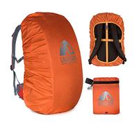 Unigear - Coprizaino Antipioggia, 10-90 l, Impermeabile, Antipolvere, Resistente alle Abrasioni, Durevole, per Campeggio, Escursionismo, Viaggi, Ciclismo (Colore: Arancione; L).