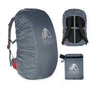Unigear - Coprizaino Antipioggia, 10-90 l, Impermeabile, Antipolvere, Resistente alle Abrasioni, Durevole, per Campeggio, Escursionismo, Viaggi, Ciclismo (Colore: Grigio; XXL).