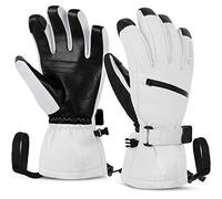 Unigear Guanti da Sci, Guanti da Snowboard Touchscreen Resistenza all'Acqua Guanti Caldi Termici Antiscivolo Invernali Antiscivolo per Sci, Snowboard, Ciclismo, Arrampicata