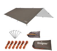 Unigear Telo antipioggia Tarp Rain Fly Telo per tenda impermeabile, riparo da trekking pieghevole, leggero, impermeabile per il campeggio e la protezione contro la pioggia, la neve e il sole