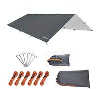 Unigear Telo antipioggia Tarp Rain Fly Telo per tenda impermeabile, riparo da trekking pieghevole, leggero, impermeabile per il campeggio e la protezione contro la pioggia, la neve e il sole