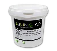 Uniglad Ingredienti SCIROPPO per API a Base di zuccheri di qualità BEESWEET in Confezione da kg. 25