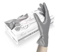 UNIGLOVES Guanti Usa E Getta, Guanti Monouso Non Sterili, Senza Lattice, Senza Talco, Argento, S